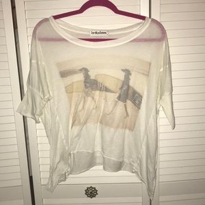 Planet blue Chanel tee